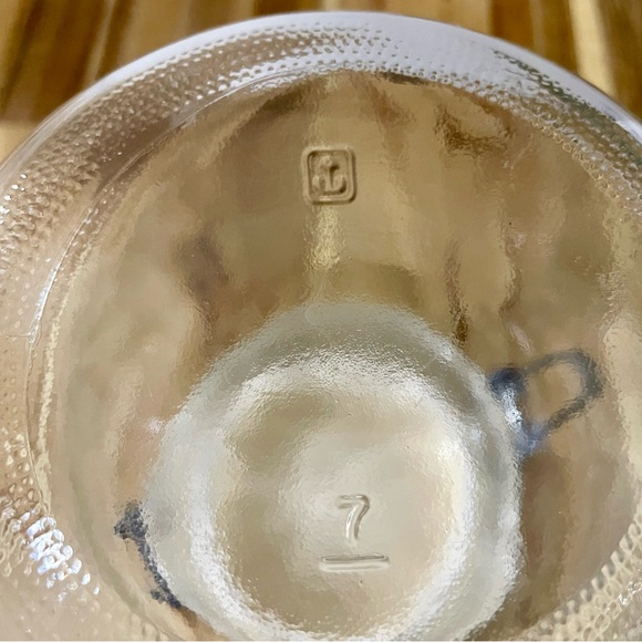 Unique Anchor Hocking Clear Jar Canister With Wire Clamp & Cream Ceramic Lid VTG - Picture 6 of 9